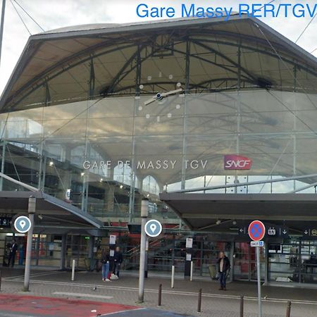 Quietstay 20' Paris, Connected Home Avec Terrasse Massy  Exterior foto