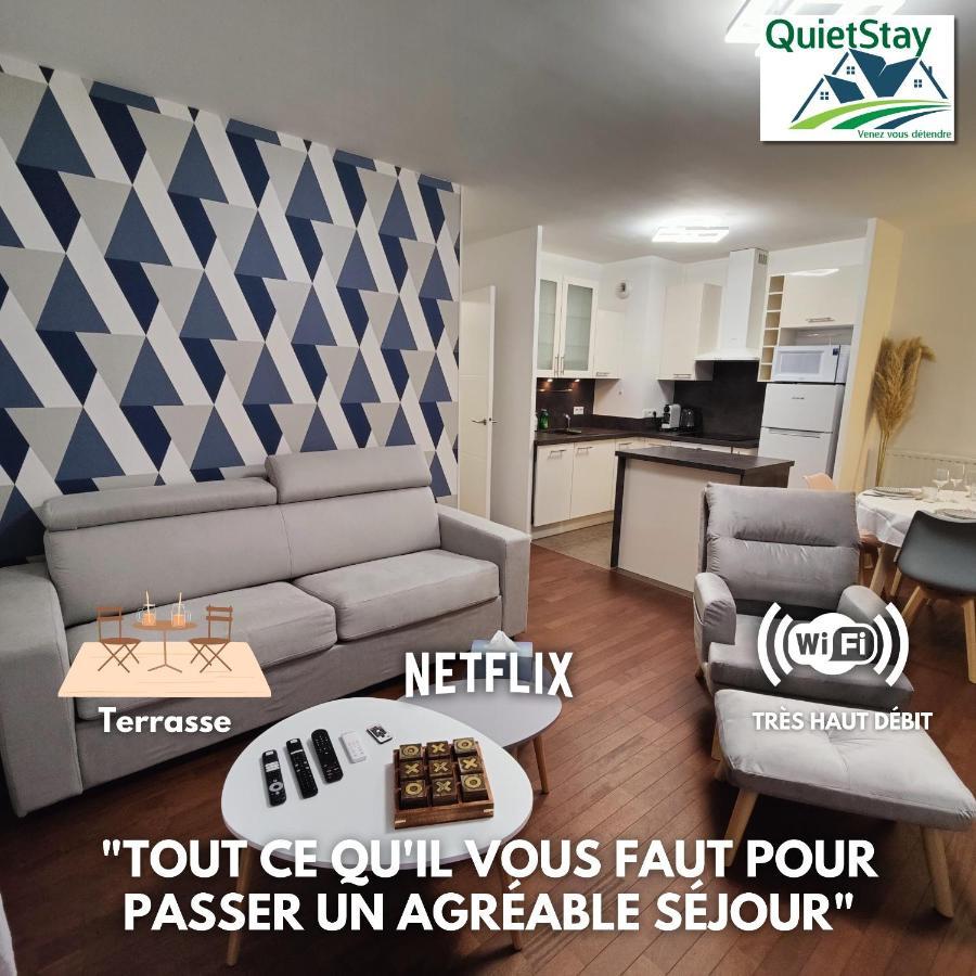 Quietstay 20' Paris, Connected Home Avec Terrasse Massy  Exterior foto